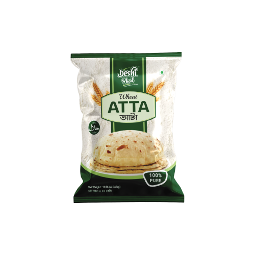 Deshi Shad Atta ( Flour ) 4.54 kg/10 lb (1 X 4=4)
