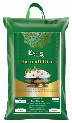 Deshi Shad Parboiled Basmati Rice 20lb (1X 2=2)