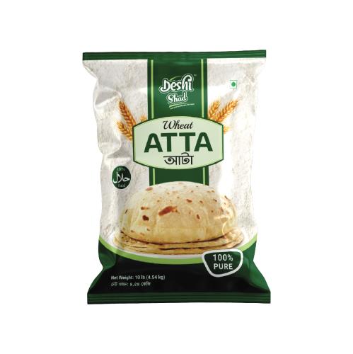 Deshi Shad Atta ( Flour ) 2.25 kg/5lb (1 X 8 =8)