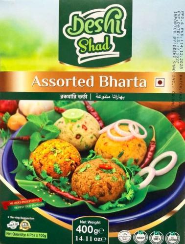 Assorted Bharta (Badam+Dal+Chepa+Loita) 400gm (1X20X1)
