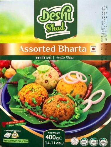 Assorted Bharta (Taki+Chepa+Loita+Chingri) 400gm (1X20X1)